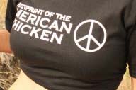footprint of the american chicken